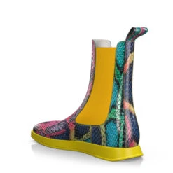 Bottines à Semelle Colorée 16893 13 Bottines à Semelle Colorée 16893 -Stripped Boutique 15295 3 0 1