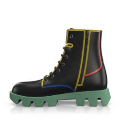 Bottes Mi-mollet Pour Femmes 22942 -Stripped Boutique 21344 2 0 1