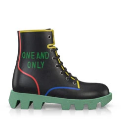 Bottes Mi-mollet Pour Femmes 22942 -Stripped Boutique 21344 6 0 1