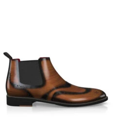 Bottines De Luxe Pour Femmes 25778 -Stripped Boutique 24180 6 0 1