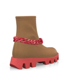 Bottines Chaussettes à Plateforme 26434 -Stripped Boutique 24836 5 0 2