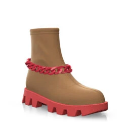 Bottines Chaussettes à Plateforme 26434 -Stripped Boutique 24836 7 0 2