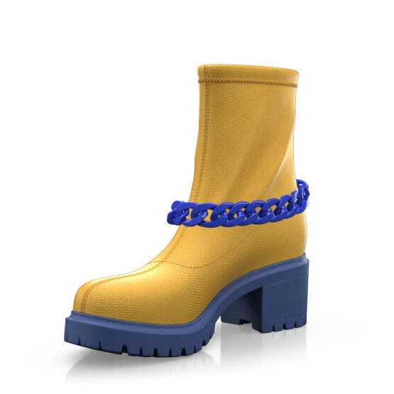 Bottines Chaussettes à Plateforme 26443 3 Bottines Chaussettes à Plateforme 26443 – Image 3