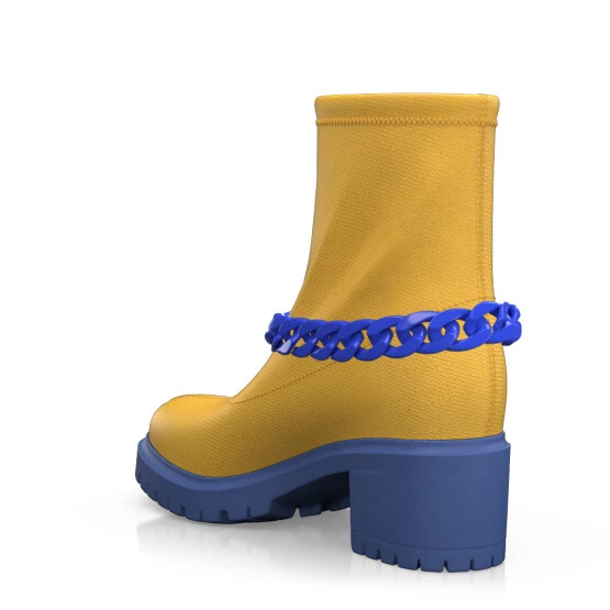 Bottines Chaussettes à Plateforme 26443 5 Bottines Chaussettes à Plateforme 26443 – Image 5