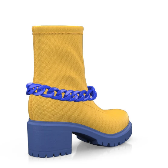 Bottines Chaussettes à Plateforme 26443 7 Bottines Chaussettes à Plateforme 26443 – Image 7