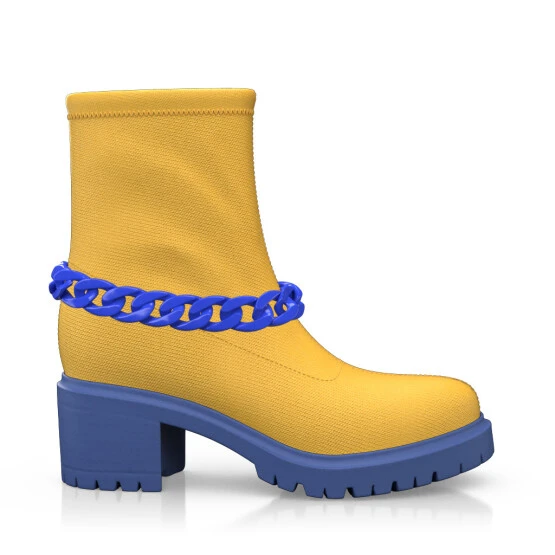 Bottines Chaussettes à Plateforme 26443 8 Bottines Chaussettes à Plateforme 26443 – Image 8