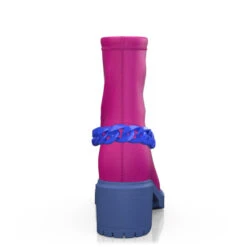 Bottines Chaussettes à Plateforme 26449 -Stripped Boutique 24851 4 0 2