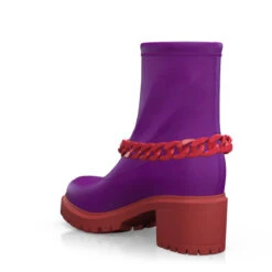 Bottines Chaussettes à Plateforme 26452 -Stripped Boutique 24854 3 0 1