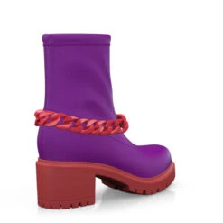 Bottines Chaussettes à Plateforme 26452 -Stripped Boutique 24854 5 0 1