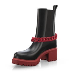 Bottines à Semelle Colorée 26464 -Stripped Boutique 24866 1 0 1