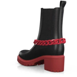 Bottines à Semelle Colorée 26464 -Stripped Boutique 24866 3 0 1