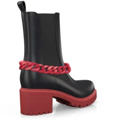 Bottines à Semelle Colorée 26464 -Stripped Boutique 24866 5 0 1