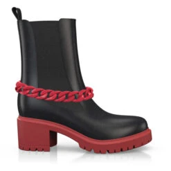 Bottines à Semelle Colorée 26464 -Stripped Boutique 24866 6 0 1