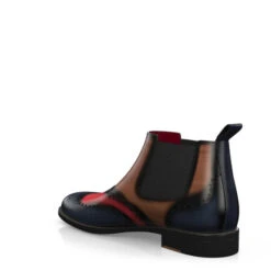 Bottines De Luxe Pour Femmes 26476 -Stripped Boutique 24878 3 0 1