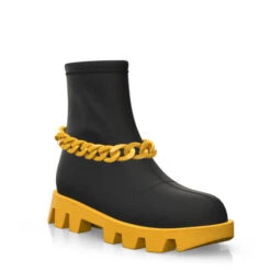 Bottines Chaussettes à Plateforme 26665 17 Bottines Chaussettes à Plateforme 26665 -Stripped Boutique 25067 7 0 1