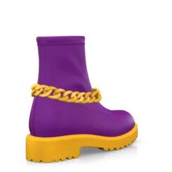 Bottines Chaussettes à Plateforme 26674 -Stripped Boutique 25076 5 0 2