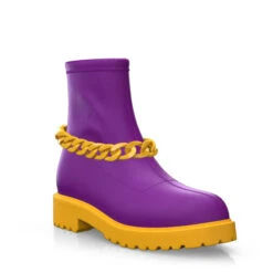 Bottines Chaussettes à Plateforme 26674 -Stripped Boutique 25076 7 0 2