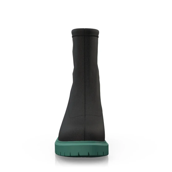 Bottines Chaussettes à Plateforme 26683 1 Bottines Chaussettes à Plateforme 26683