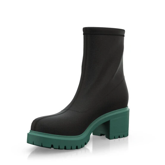 Bottines Chaussettes à Plateforme 26683 2 Bottines Chaussettes à Plateforme 26683 – Image 2