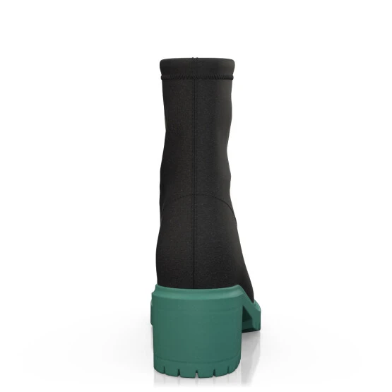 Bottines Chaussettes à Plateforme 26683 5 Bottines Chaussettes à Plateforme 26683 – Image 5