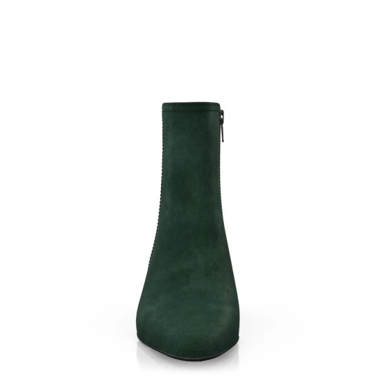 Bottines à Talon Moyen Et Bout Pointu 26803 2 Bottines à Talon Moyen Et Bout Pointu 26803 – Image 2