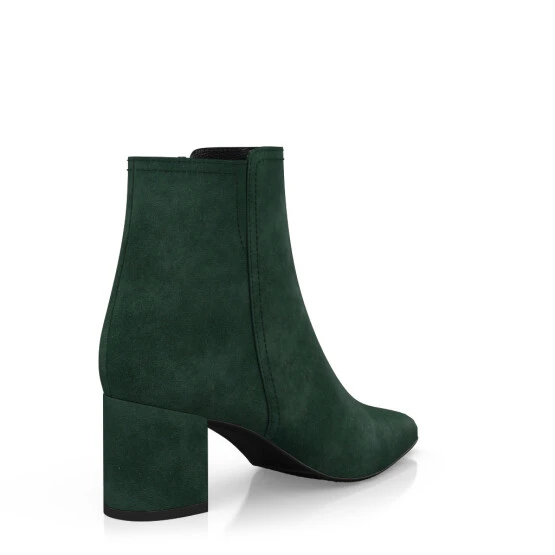 Bottines à Talon Moyen Et Bout Pointu 26803 7 Bottines à Talon Moyen Et Bout Pointu 26803 – Image 7