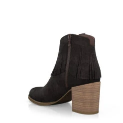 Bottines à Talon Large 4125 -Stripped Boutique 2525 3 0