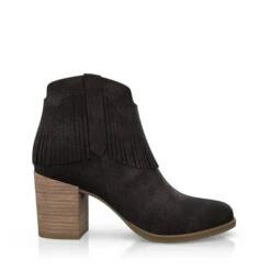 Bottines à Talon Large 4125 -Stripped Boutique 2525 6 0