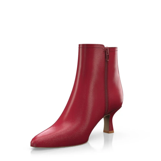 Bottines à Talon Moyen Et Bout Pointu 26879 2 Bottines à Talon Moyen Et Bout Pointu 26879 – Image 2