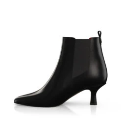 Bottines à Talon Moyen Et Bout Pointu 27044 -Stripped Boutique 25446 2 0 1 1