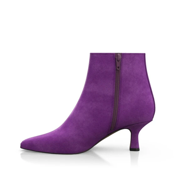 Bottines à Talon Moyen Et Bout Pointu 27047 3 Bottines à Talon Moyen Et Bout Pointu 27047 – Image 3