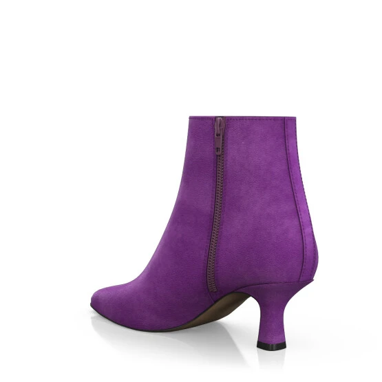 Bottines à Talon Moyen Et Bout Pointu 27047 4 Bottines à Talon Moyen Et Bout Pointu 27047 – Image 4