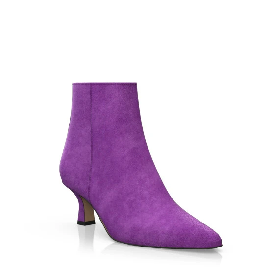 Bottines à Talon Moyen Et Bout Pointu 27047 8 Bottines à Talon Moyen Et Bout Pointu 27047 – Image 8