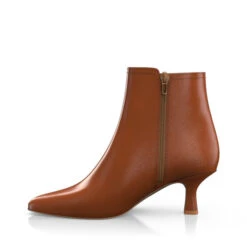 Bottines à Talon Moyen Et Bout Pointu 27257 -Stripped Boutique 25659 2 0 1 1