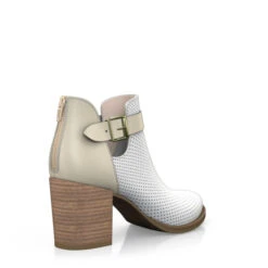 Bottines à Talon Large 4175 -Stripped Boutique 2575 5 0