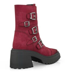 Bottines De Combat à Plateforme 27926 -Stripped Boutique 26328 5 0 1