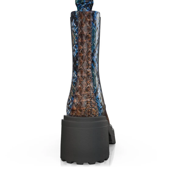 Bottines De Combat à Plateforme 28291 5 Bottines De Combat à Plateforme 28291 – Image 5