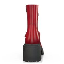 Bottines De Combat à Plateforme 28297 -Stripped Boutique 26699 4 0 1 1