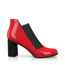 Bottines à Talons Bas Haut De Gamme 28887 -Stripped Boutique 27289 6 0 1