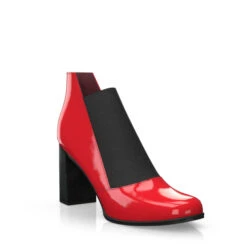 Bottines à Talons Bas Haut De Gamme 28887 -Stripped Boutique 27289 7 0 1