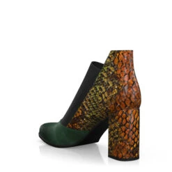 Bottines à Talons Bas Haut De Gamme 28893 -Stripped Boutique 27295 3 0 2