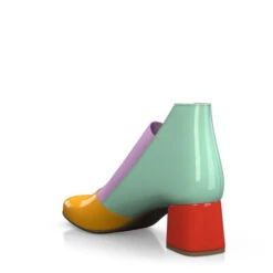 Bottines à Talons Bas Haut De Gamme 28902 -Stripped Boutique 27304 3 0 1