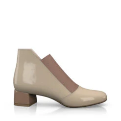 Bottines à Talons Bas Haut De Gamme 28917 -Stripped Boutique 27319 6 0 1