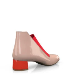 Bottines à Talons Bas Haut De Gamme 28923 -Stripped Boutique 27325 5 0 1 1