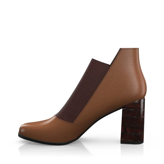 Bottines à Talons Bas Haut De Gamme 28935 3 Bottines à Talons Bas Haut De Gamme 28935 – Image 3