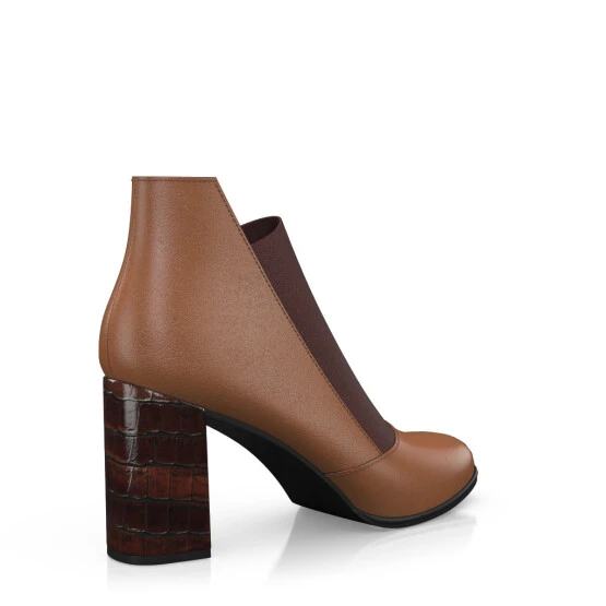 Bottines à Talons Bas Haut De Gamme 28935 6 Bottines à Talons Bas Haut De Gamme 28935 – Image 6