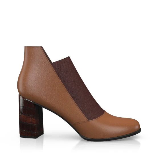 Bottines à Talons Bas Haut De Gamme 28935 7 Bottines à Talons Bas Haut De Gamme 28935 – Image 7