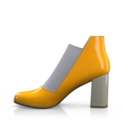 Bottines à Talons Bas Haut De Gamme 29208 -Stripped Boutique 27610 2 0 1