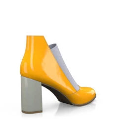 Bottines à Talons Bas Haut De Gamme 29208 -Stripped Boutique 27610 5 0 1