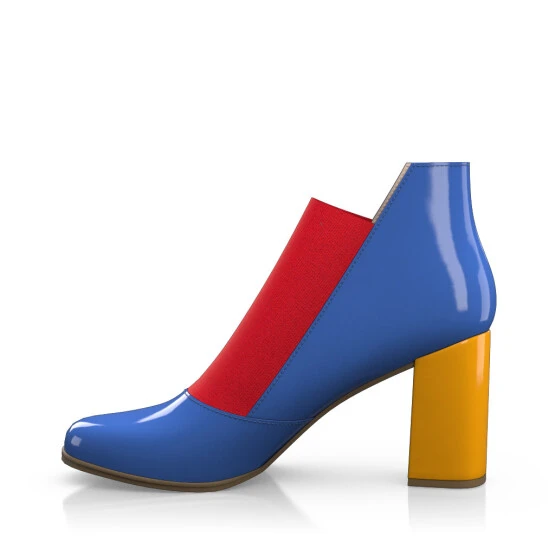 Bottines à Talons Bas Haut De Gamme 29211 3 Bottines à Talons Bas Haut De Gamme 29211 – Image 3